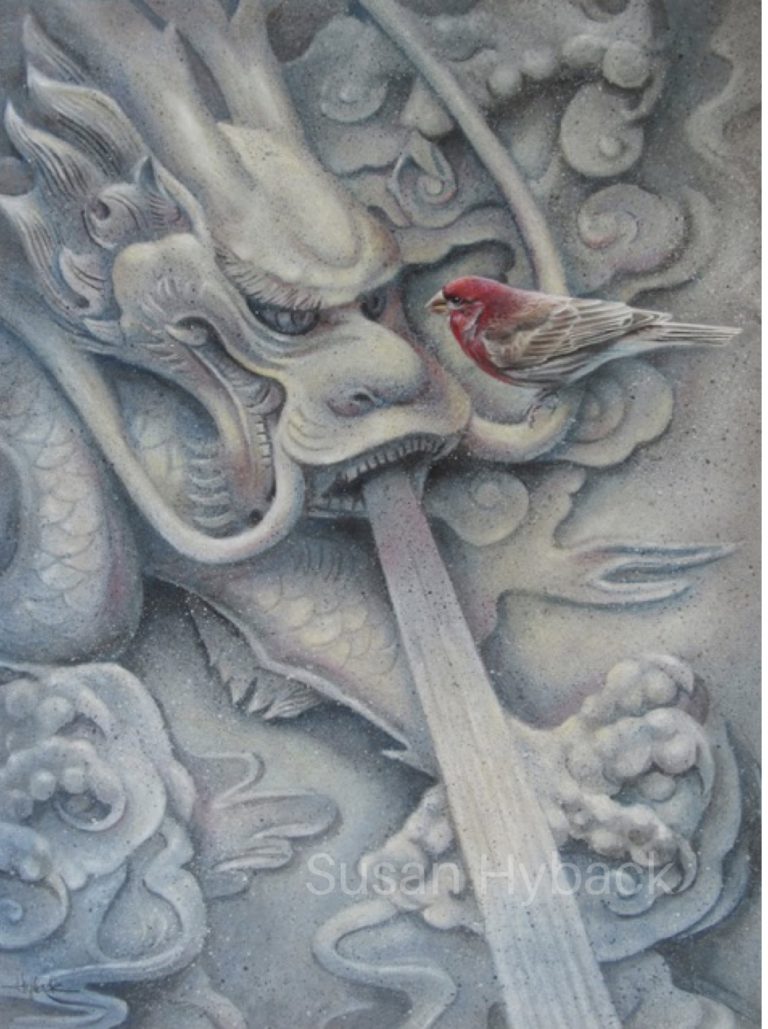 "Enter the Dragon Finch" by Susan Hyback